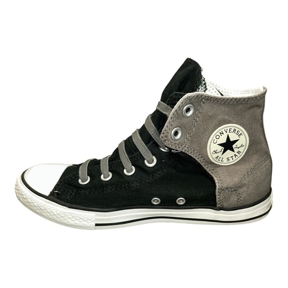 Converse Unisex 717659F fashion-sneakers  Black and Gray High-Top Sneakers - Picture 1 of 10